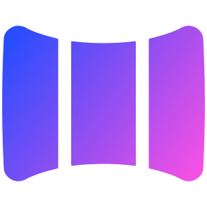 Panoramic Screen Icon from Plump Gradient - Free Set
