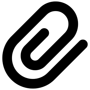 Paperclip 1 Icon from Flex Solid - Free Set