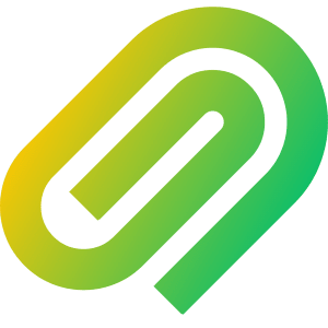 Paperclip 1 Icon from Sharp Gradient- Free Set