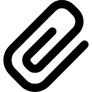 Paperclip 1 Icon from Core Remix - Free Set