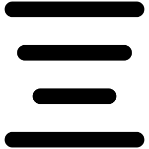 Paragraph Center Align Icon from Ultimate Bold - Free Set