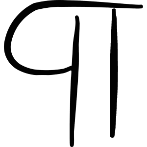 Paragraphs Symbol Icon from Freehand Duotone - Free Set