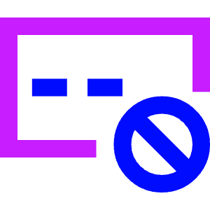 Password Block Icon from Sharp Neon - Free Set