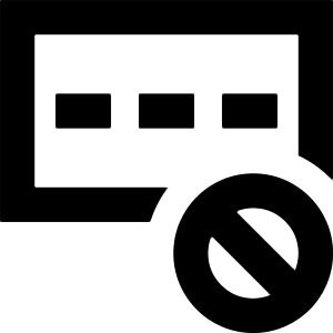 Password Block Icon from Sharp Remix - Free Set