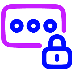 Password Lock Icon from Plump Neon - Free Set