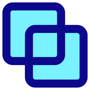 Pathfinder Square Divide Icon from Core Pop - Free Set