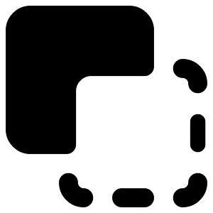 Pathfinder Square Minus Front 1 Icon from Core Remix - Free Set