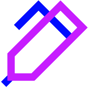 Pen 1 Icon from Sharp Neon - Free Set