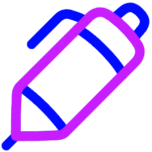 Pen 1 Icon from Plump Neon - Free Set