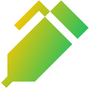 Pen 1 Icon from Sharp Gradient- Free Set