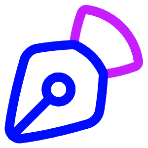 Pen Tool Icon from Plump Neon - Free Set