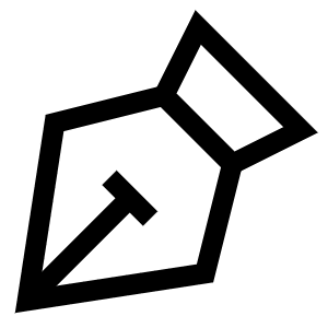 Pen Tool Icon from Sharp Line - Free Set