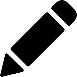 Pencil 1 Icon from Ultimate Bold - Free Set