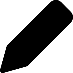 Pencil Icon from Core Solid - Free Set
