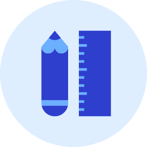 Pencil Ruler 2 Icon from Kameleon Duo - Free Set