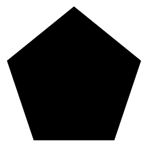 Pentagon Icon from Sharp Solid - Free Set