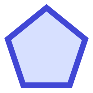 Pentagon Icon from Sharp Duo - Free Set