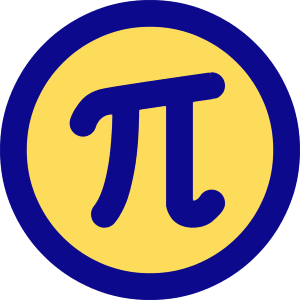 Pi Symbol Circle Icon from Core Pop - Free Set