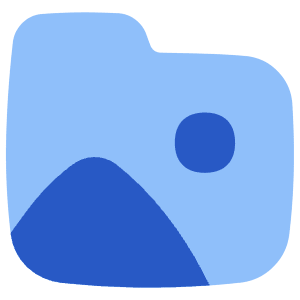 Pictures Folder Memories Icon from Flex Flat - Free Set