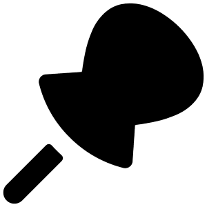 Pin 1 Icon from Flex Solid - Free Set