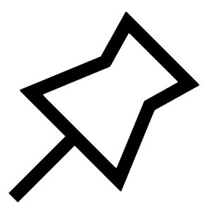Pin 1 Icon from Sharp Line - Free Set