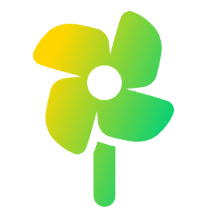Pinwheel Icon from Plump Gradient - Free Set
