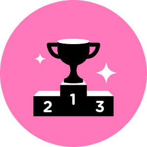 Podium Icon from Kameleon Pop - Free Set