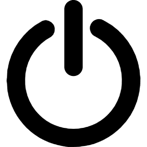 Power Button Icon from Ultimate Bold - Free Set