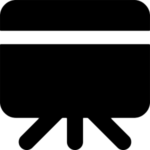 Projector Board Icon from Core Solid - Free Set