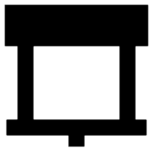 Projector Screen Icon from Sharp Remix - Free Set
