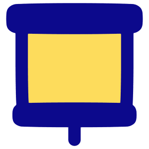 Projector Screen Icon from Plump Pop - Free Set
