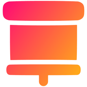 Projector Screen Icon from Plump Gradient - Free Set