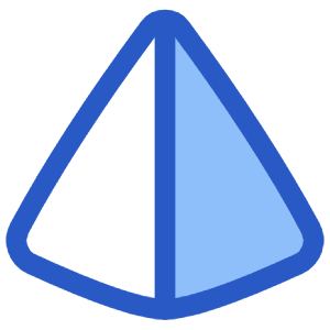 Pyramid Shape Icon from Plump Duo - Free Set