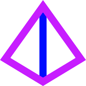 Pyramid Shape Icon from Sharp Neon - Free Set