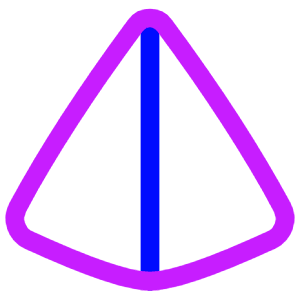 Pyramid Shape Icon from Plump Neon - Free Set