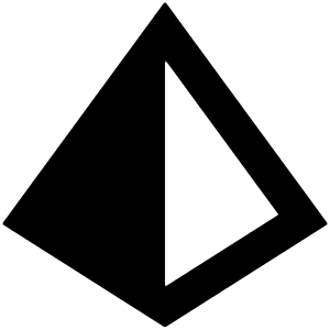 Pyramid Shape Icon from Sharp Remix - Free Set