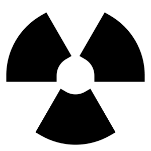 Radioactive 1 Icon from Sharp Solid - Free Set