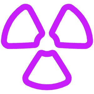 Radioactive 1 Icon from Plump Neon - Free Set