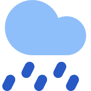 Rain Cloud Icon from Core Flat - Free Set