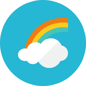 Rainbow Icon from Kameleon Colors - Free Set