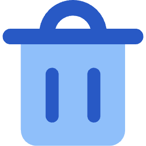 Recycle Bin 2 Icon from Core Flat - Free Set