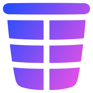 Recycle Bin 3 Icon from Plump Gradient - Free Set