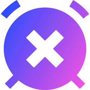 Remove Alert Clock Icon from Sharp Gradient- Free Set