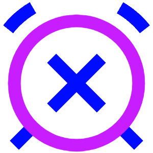 Remove Alert Clock Icon from Sharp Neon - Free Set