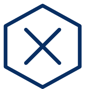 Remove Hexagon 1 Icon from Cyber Line - Free Set