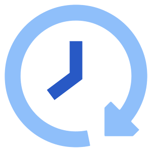 Reset Clock Icon from Sharp Flat - Free Set