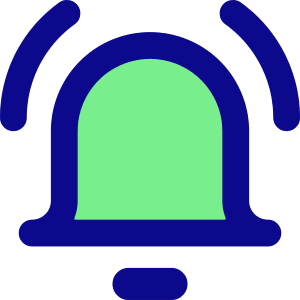 Ringing Bell Notification Icon from Core Pop - Free Set