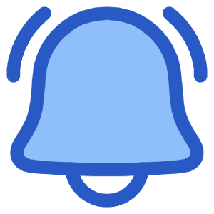 Ringing Bell Notification Icon from Plump Duo - Free Set