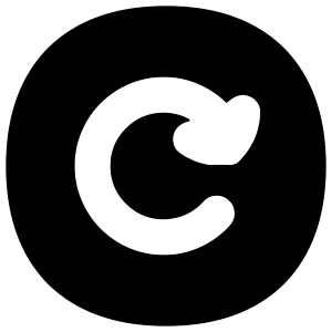 Rotate Right Circle Icon from Flex Solid - Free Set