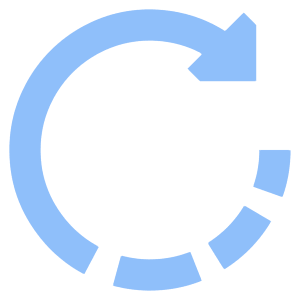 Rotate Right Icon from Sharp Flat - Free Set